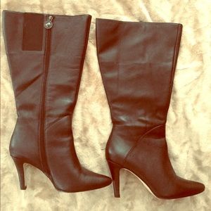Ros Hommerson wide calf tall leather boots